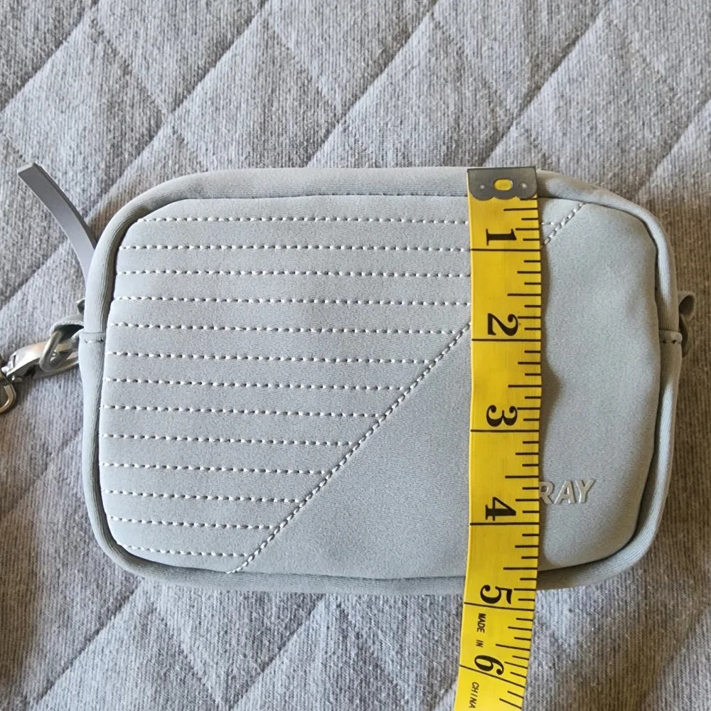 Vooray Sidekick Gray Moto Crossbody Bag‎